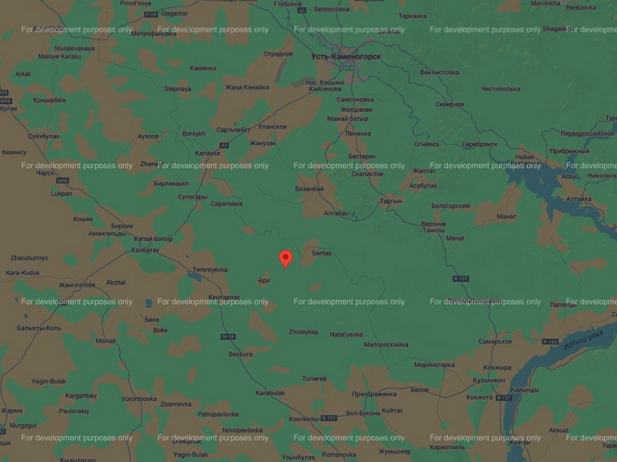 Землетрясение произошло в 75 километрах от Усть-Каменогорска