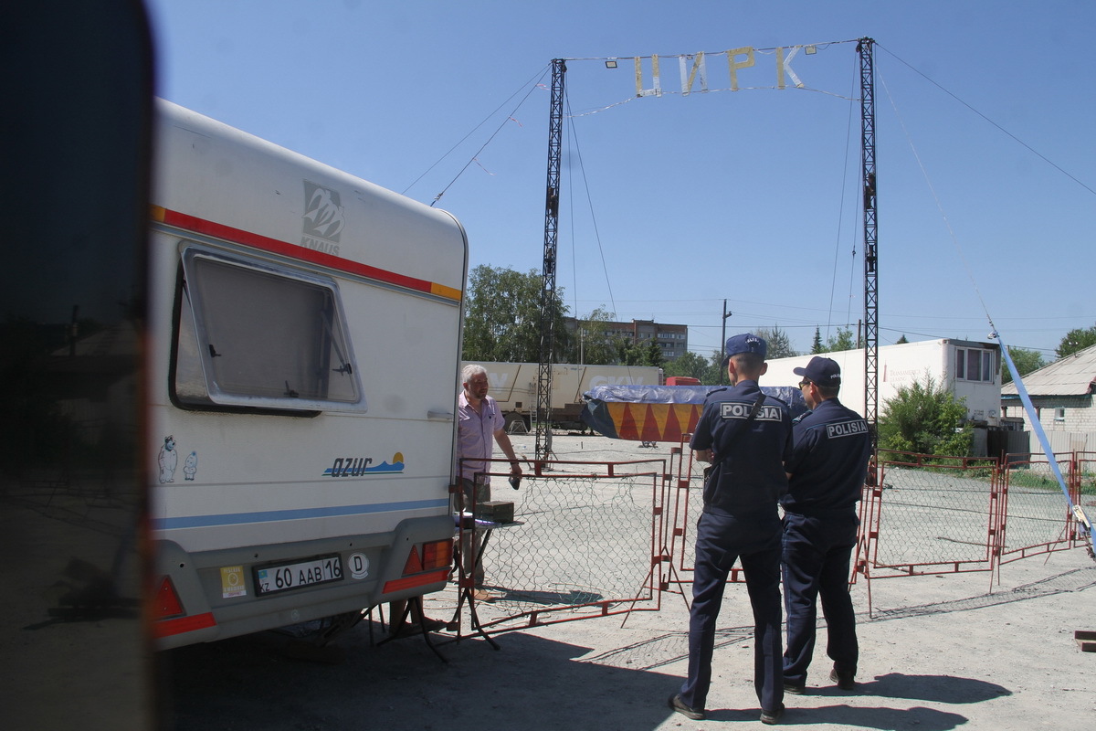 В Усть-Каменогорске жители беспокоятся, как переживают жару цирковые животные