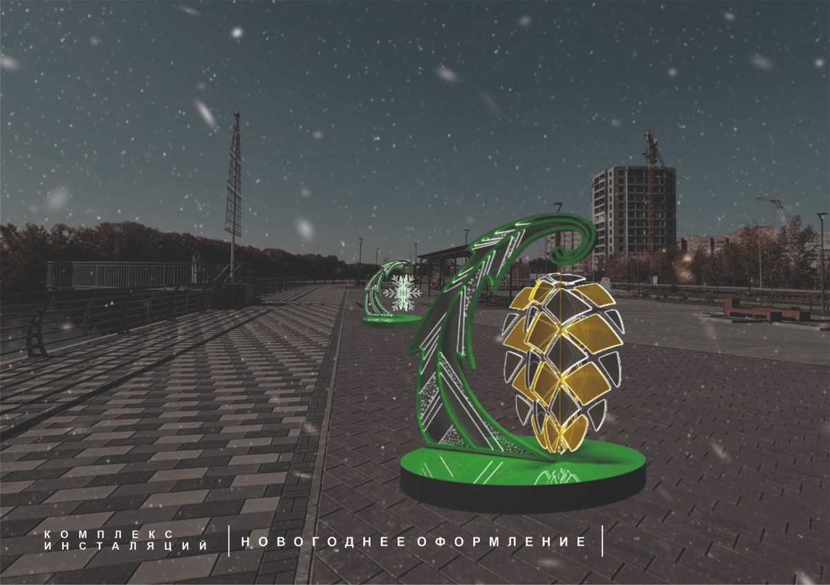 В Усть-Каменогорске на новой набережной Ульбы появится новогодний поезд