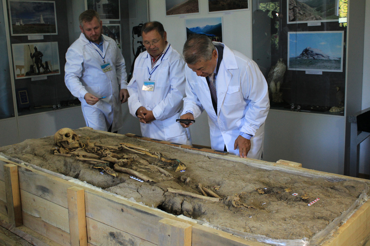 В урочище Елеке Сазы полторы тысячи лет хоронили правителей кочевых народов