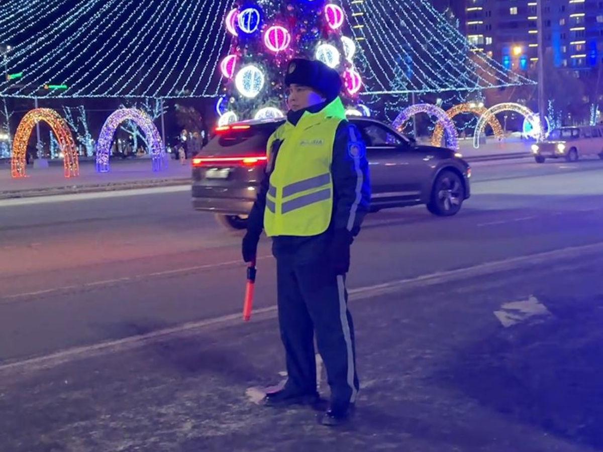 В Усть-Каменогорске за пять дней нового года выявили более 1700 правонарушений на дорогах