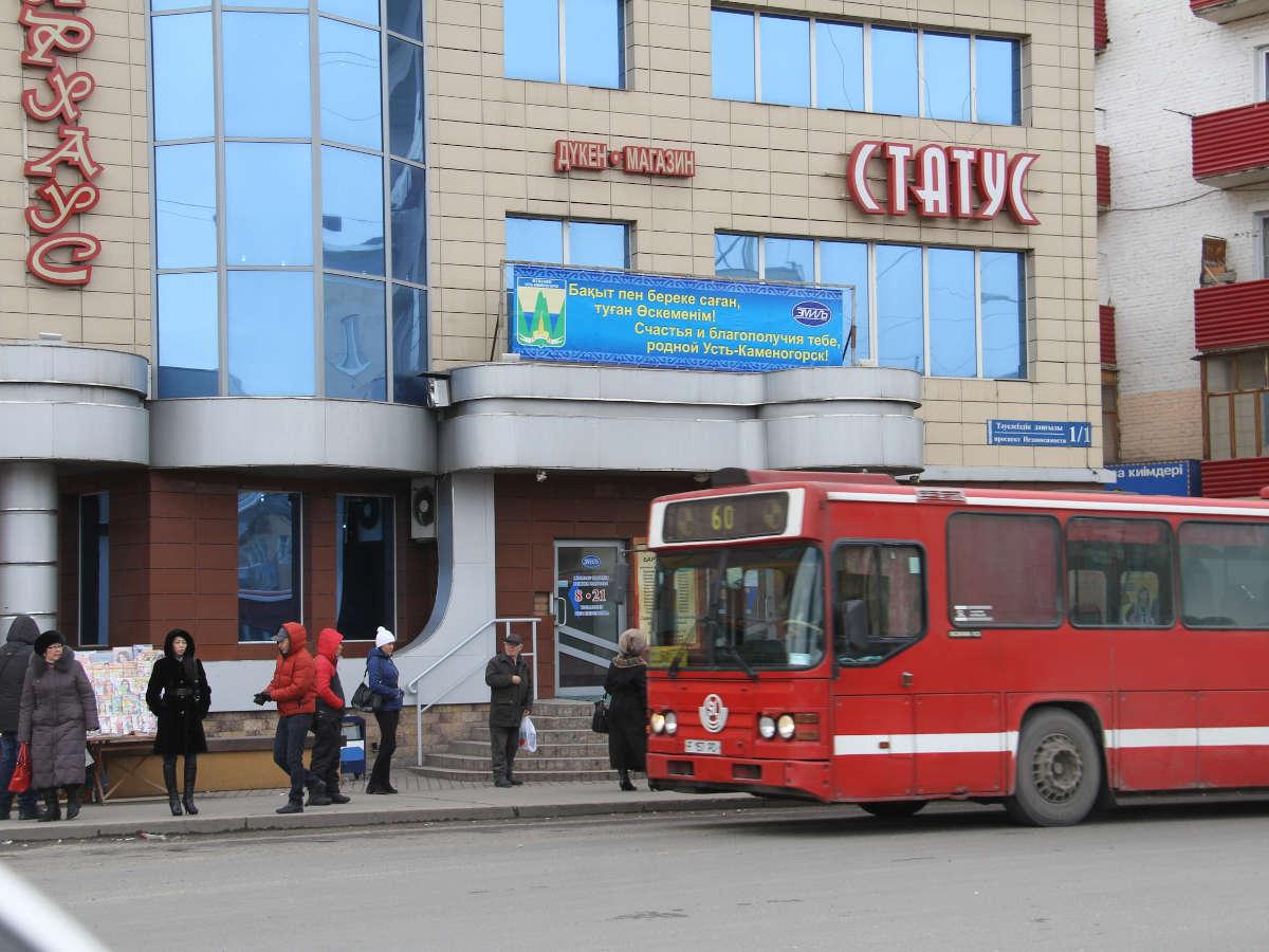 В Усть-Каменогорске на автобусном маршруте № 60 появилась дополнительная остановка