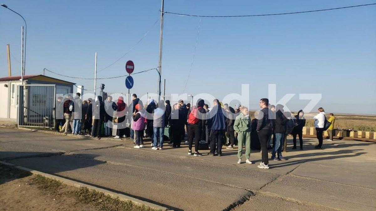 Что происходит на казахстанско-российской границе, показали СМИ 