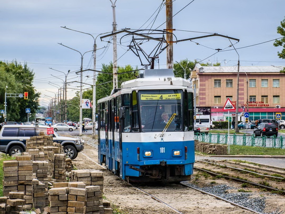 В Усть-Каменогорске в воскресенье не будут ходить трамваи