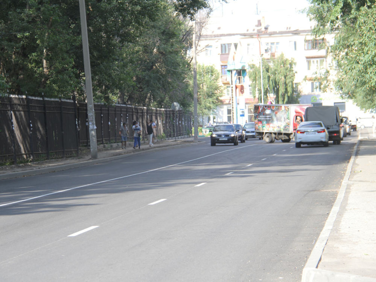 В Усть-Каменогорске завершен ремонт улицы Виноградова