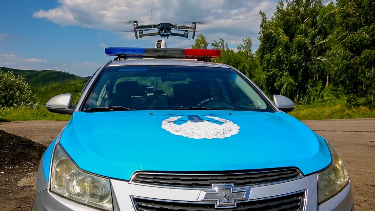 На дорогах ВКО нарушителей станут выявлять с помощью дрона