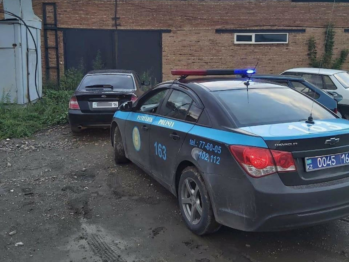 В Усть-Каменогорске полицейские выявили Subaru с подложными госномерами