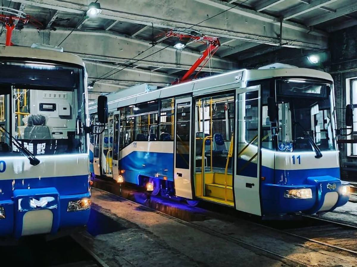 В Усть-Каменогорске новые трамваи выйдут на маршруты в январе
