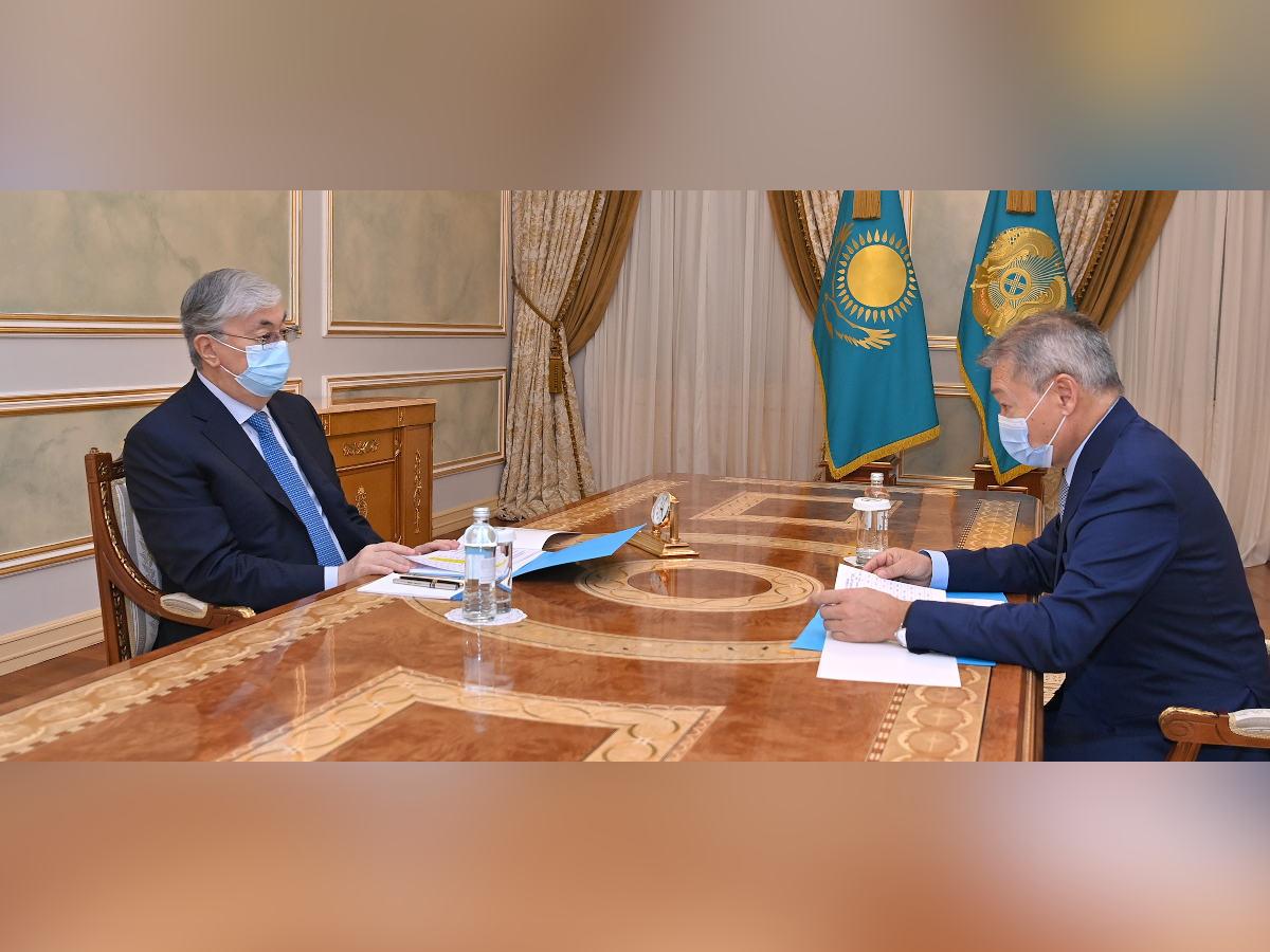 Токаев встретился с акимом ВКО 