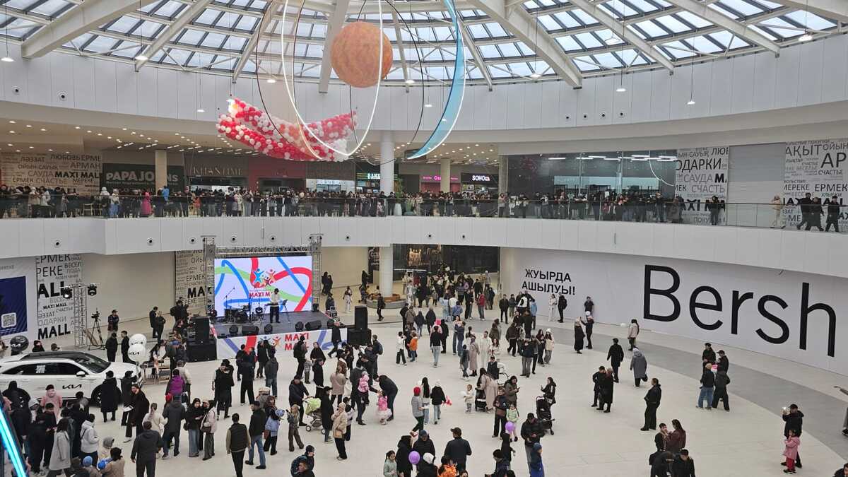 В Усть-Каменогорске открылся ТРЦ «Маxi Mall»: виртуальная экскурсия