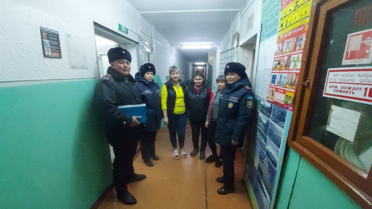 В Восточном Казахстане проводится ОПМ «Общежитие»