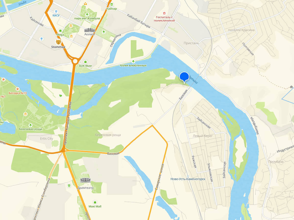 В Усть-Каменогорске проложили лыжню в Берёзовой роще